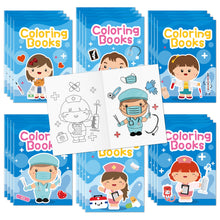 Load image into Gallery viewer, 2ooya Mini Medical Colouring Books for Kids - 24Pcs Bulk Doctor Nurse Theme Colouring Booklet Medical DIY Art Drawing Book for Toddlers Party Favours Gifts Classroom Reward Home Art Activity Supplies