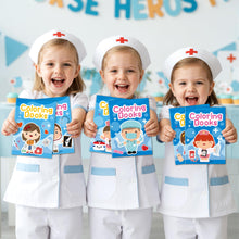 Load image into Gallery viewer, 2ooya Mini Medical Colouring Books for Kids - 24Pcs Bulk Doctor Nurse Theme Colouring Booklet Medical DIY Art Drawing Book for Toddlers Party Favours Gifts Classroom Reward Home Art Activity Supplies