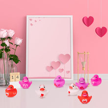 Load image into Gallery viewer, K1tpde Random 20PCS Valentine Rubber Duckies for Kids, Unicorn Float Rubber Ducky Baby Bath Toy, Lover Ducky for Baby, Squeak Duck for Toddlers, Valentine Day Party Bathtub Toy, Wedding Party Supplies