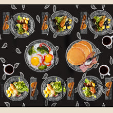 Load image into Gallery viewer, K1tpde 96PCS Cholo Bandana Party Tableware Set, Cholo Gangsta Theme Bandana Paper Plates, Western Cowboy Birthday Party Disposable Dinnerware Paper Napkins Forks, Cholo Bnadana Western Party Supplies