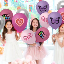 Load image into Gallery viewer, K1tpde 50PCS Y2k Early 2000s Pink Party Balloons for Girls, Y2k Themed Party Balloons Set for Teens, Y2k 2000s Party Decoration, Y2k Birthday Party Decor, Y2k Pink Party Favor, Party Supplies