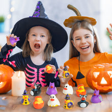 Load image into Gallery viewer, K1tpde 20PCS Halloween Rubber Ducks, Halloween Role Pack of Rubber Ducks, Pumpkin Rubber Duck, Funny Rubber Ducks Bath Toys for Kids, Baby Showers Accessories, Halloween Gifts for Kids, Party Favors