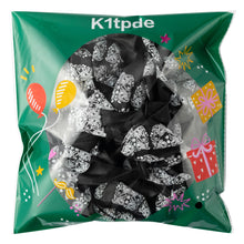 Load image into Gallery viewer, K1tpde 50PCS Black Bandana Balloons, Cholo Gangsta Themed Party Bandana Balloons Set for Teens, Cholo Gangsta Party Decoration, Cholo Theme Birthday Party Decor, Cholo Theme Western Party Supplies