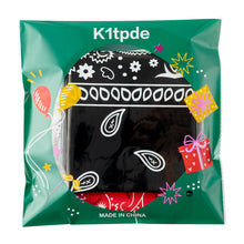 Load image into Gallery viewer, K1tpde 3PCS Bandana Party Tablecloths, Cholo Gangsta Theme Bandana Table Covers, Bandana Plastic Tablecloth, Cholo Themed Western Party Decorations for Adult, Red, White, Black Party Tablecloths