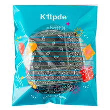 Load image into Gallery viewer, K1tpde 96PCS Cholo Bandana Party Tableware Set, Cholo Gangsta Theme Bandana Paper Plates, Western Cowboy Birthday Party Disposable Dinnerware Paper Napkins Forks, Cholo Bnadana Western Party Supplies